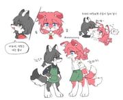 lara_(sayonara_lara), ootsu_mari, sayonara_lara, wheloo3rd, 2girls