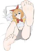 petra_leyte, re:zero_kara_hajimeru_isekai_seikatsu, babywipes, 1girl, arm_behind_head