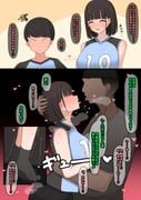 original, saiaku_devil, 1girl, 2boys, :d