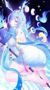 original, jianshu, 1girl, back_cutout, bare_legs