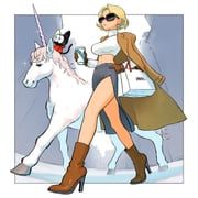 original, dattosan, 1girl, ankle_boots, bag