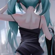 hatsune_miku, vocaloid, yurithi88, 1girl, aqua_hair
