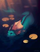 vaporeon, pokemon, falvie, :3, animal_focus