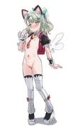 sunna_(afternoon_tea_break)_(zenless_zone_zero), sunna_(zenless_zone_zero), zenless_zone_zero, momendoufu, 1girl