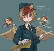 niwatari_kutaka, touhou, tami_(joemanyodw), 1girl, alternate_costume