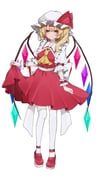 flandre_scarlet, touhou, kanzaki_218, 1girl, ascot