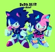 amy_rose, classic_amy, classic_sonic, sonic_the_hedgehog, sonic_the_werehog