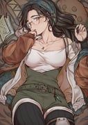 alma_(monster_hunter_wilds), monster_hunter_(series), monster_hunter_wilds, reitomo, 1girl