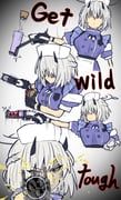 sena_(blue_archive), blue_archive, shutchi, 1girl, apron
