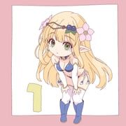 bathing_elf_(kirishima_satoshi), original, kirishima_satoshi, 1girl, :v