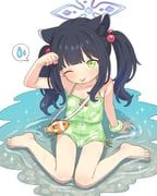 shun_(blue_archive), shun_(small)_(blue_archive), shun_(small)_(swimsuit)_(blue_archive), blue_archive, onyhakase