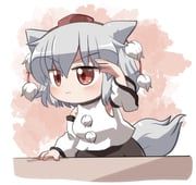 inubashiri_momiji, touhou, rokugou_daisuke, 1girl, animal_ears