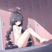miyu_(blue_archive), miyu_(swimsuit)_(blue_archive), blue_archive, anleewind, 1girl