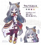 chrono_genesis_(prismatic_curator)_(umamusume), chrono_genesis_(umamusume), umamusume, mch_m0n0, 1girl