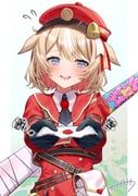suzuna_tsuzuri, hololive, faubynet, 1girl, animal_ears