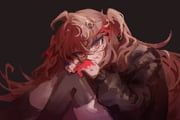 evil_neuro-sama, evil_neuro-sama_(1st_costume), vedal_ai, yuuka041026, 1girl