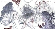 original, mei_mezu, 1girl, bleeding, blood
