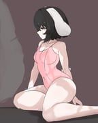 inaba_tewi, touhou, ranguiri, 1girl, alternate_costume