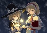alice_margatroid, kirisame_marisa, embodiment_of_scarlet_devil, touhou, kiyo_(kiyo_mariari)