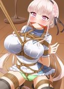 awayuki_hiiro, anemoi, mukanata, 1girl, arms_behind_back