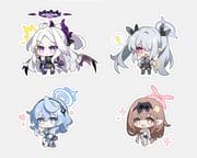ako_(blue_archive), chinatsu_(blue_archive), hina_(blue_archive), iori_(blue_archive), blue_archive