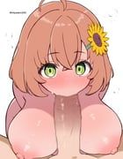 honma_himawari, nijisanji, miyazero, 1boy, 1girl