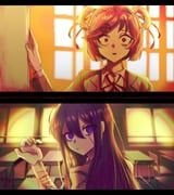 natsuki_(doki_doki_literature_club), yuri_(doki_doki_literature_club), doki_doki_literature_club, e_jwx91296, 2girls