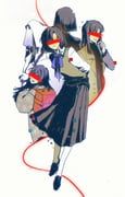araya_(project_moon), limbus_company, project_moon, ambiniaaa, 5girls