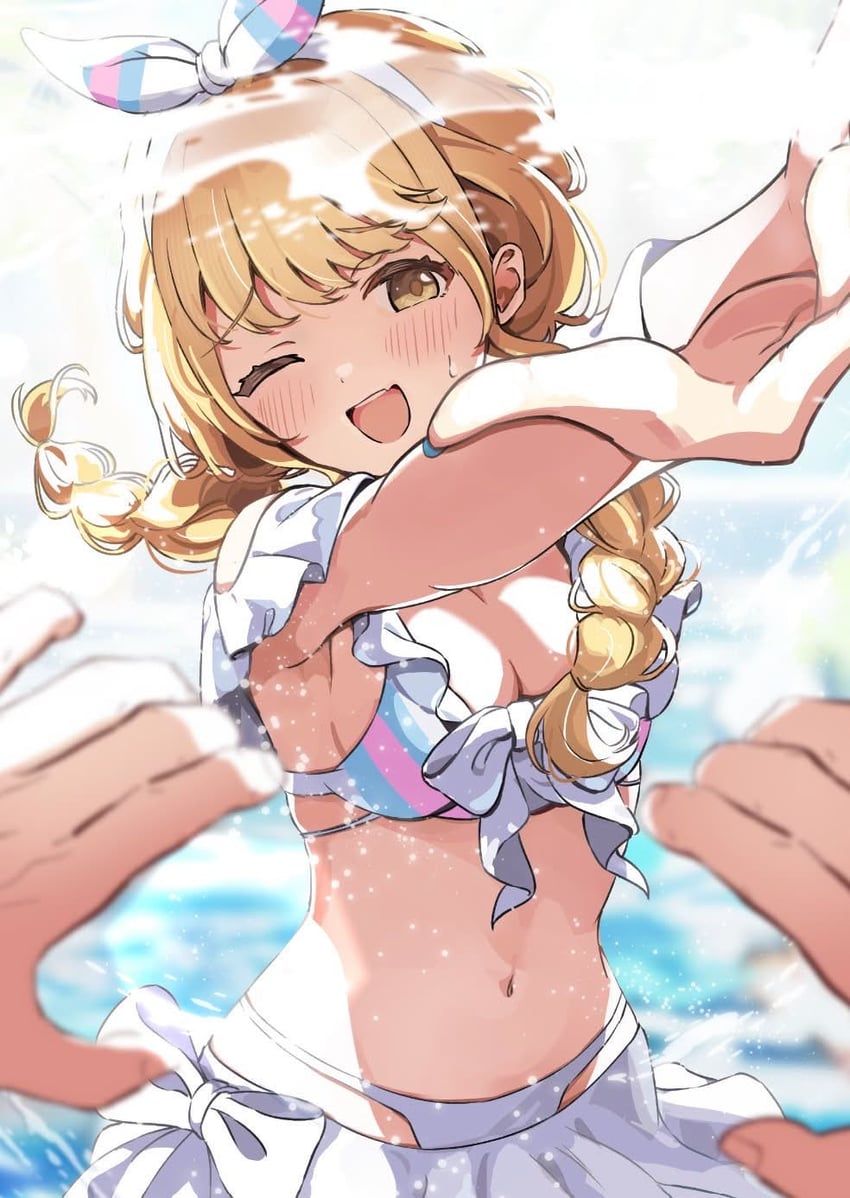 fujita_kotone, gakuen_idolmaster, idolmaster, nyorotono_(amafurashi), 1girl