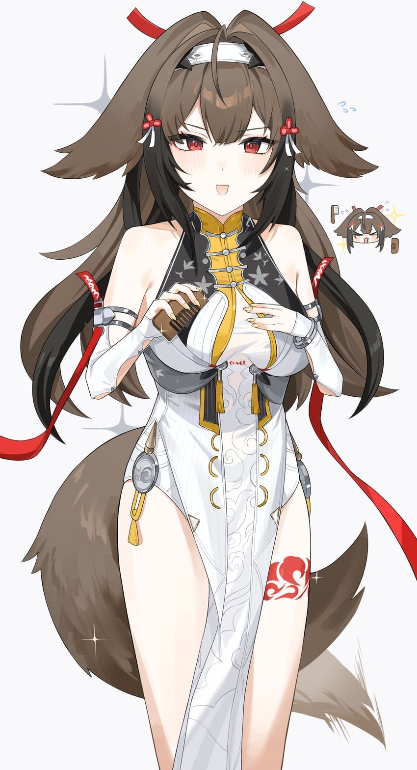 ye_shunguang, zenless_zone_zero, umiinu_(umi_inu11), 1girl, armband
