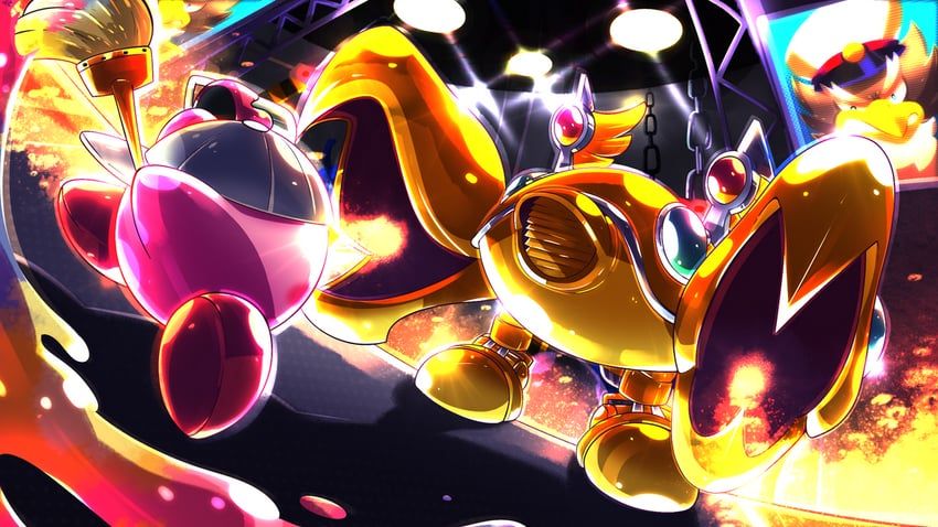 captain_vul, heavy_lobster, kirby, paint_kirby, kirby_(series)