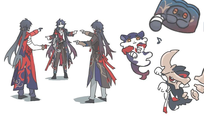 blade_(honkai:_nexus_anima), blade_(honkai:_star_rail), blade_(sesame_cake)_(honkai:_star_rail), cublade_(honkai:_nexus_anima), mortenax_blade_(honkai:_star_rail)