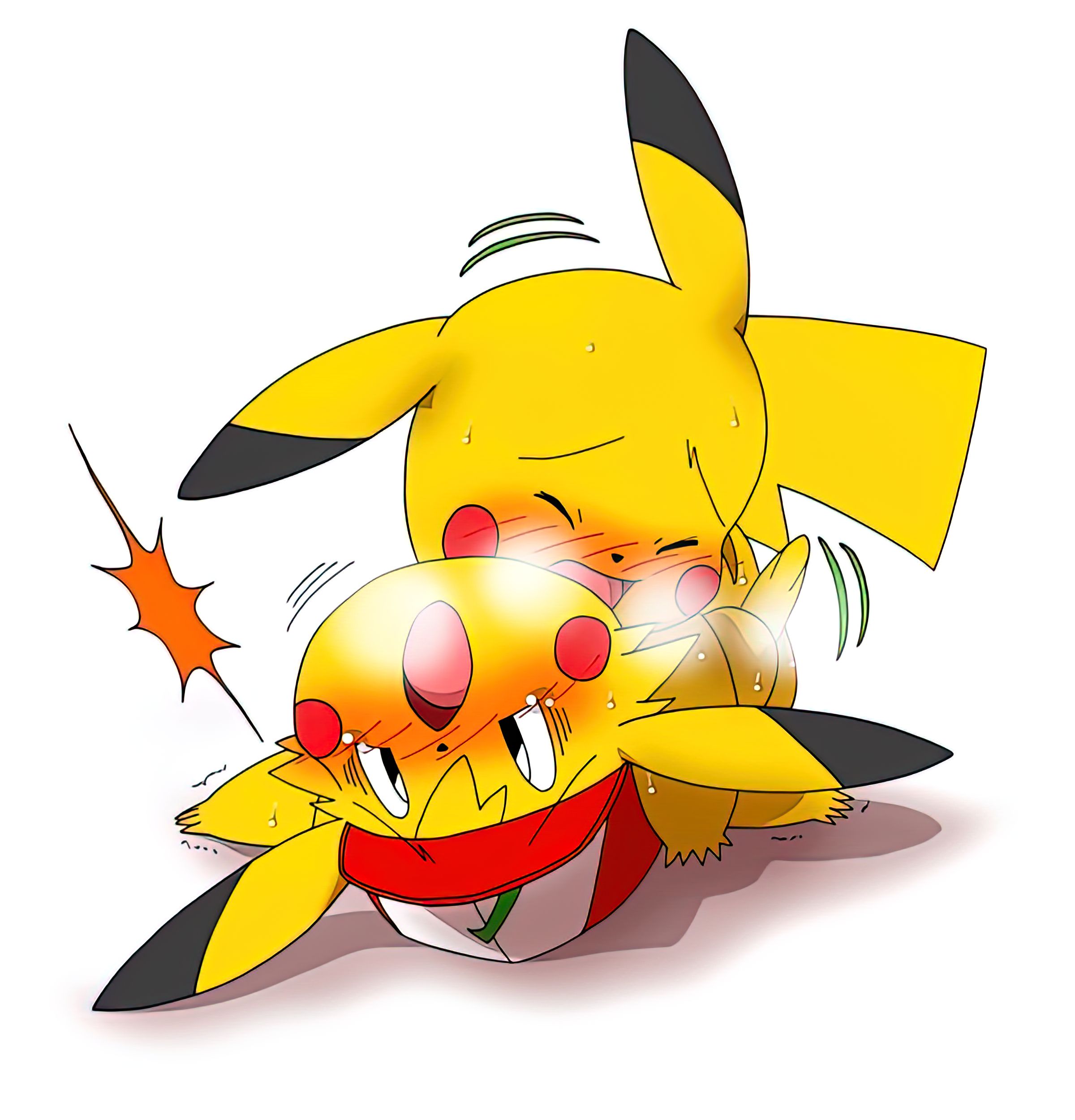 Ash_Ketchum, Ashchu, Pasaran, Pikachu, Porkyman