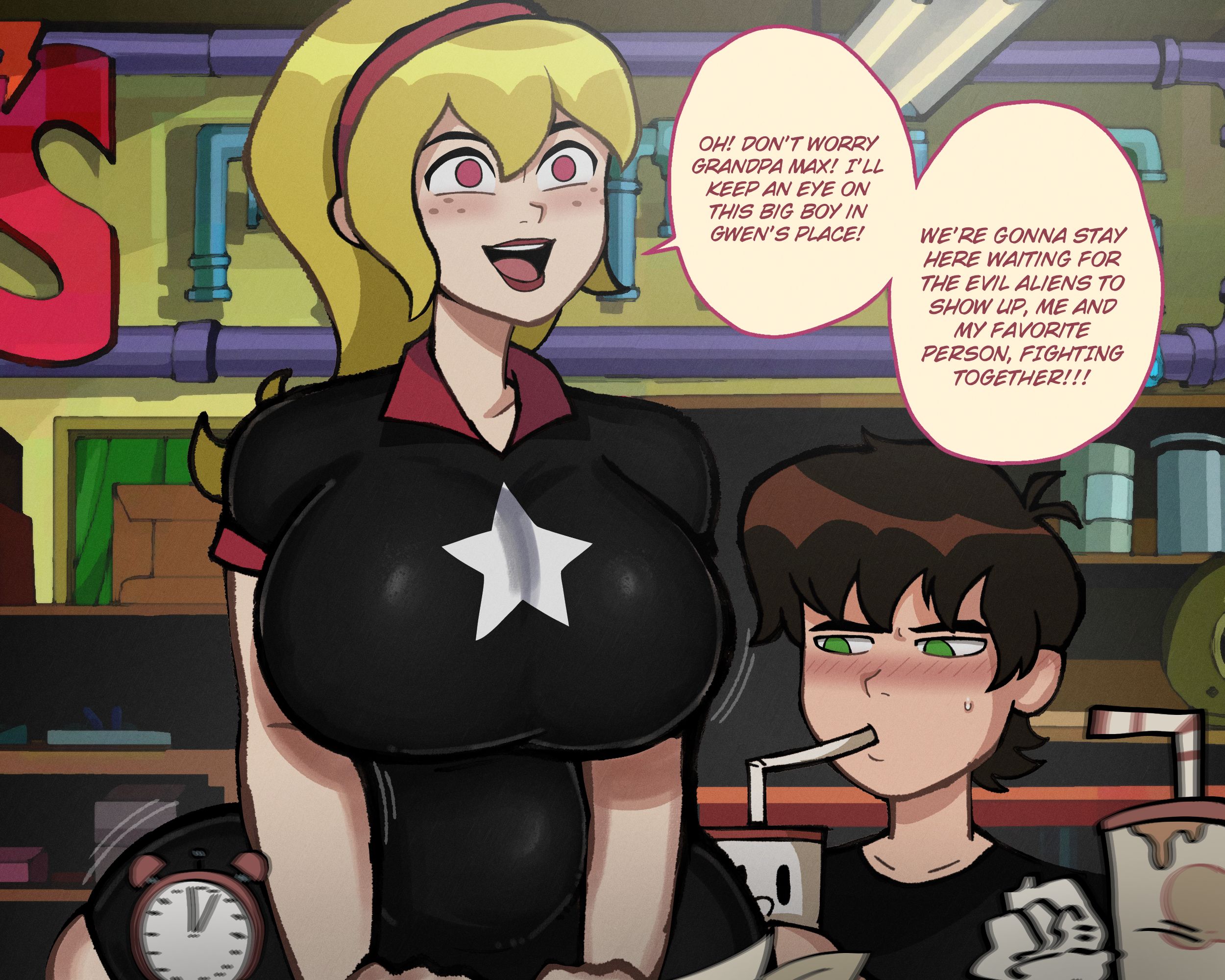 Ben_10, Ben_10:_Omniverse, Lucy_Mann, Theoddyss, comic
