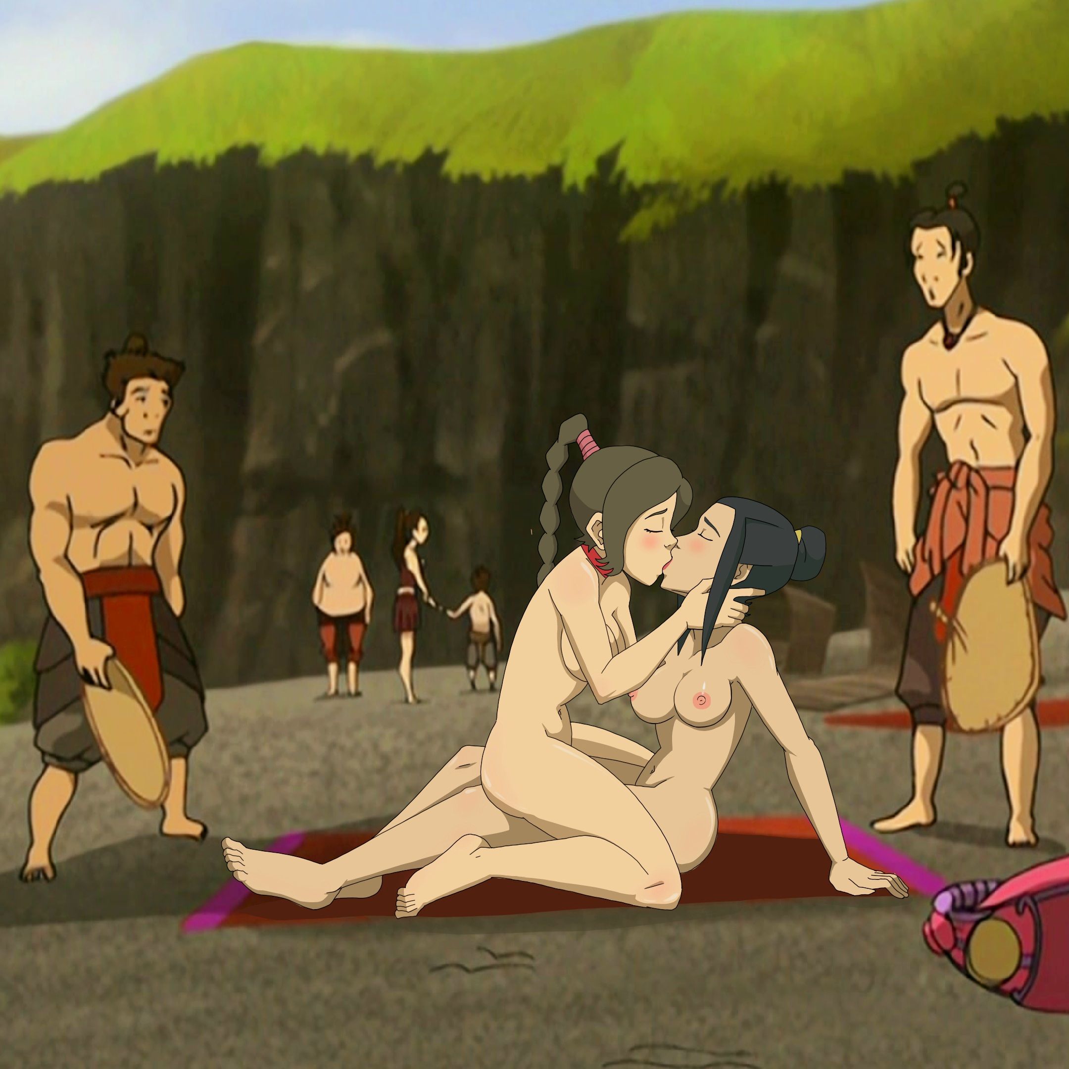 Avatar_the_Last_Airbender, Azula, Oshino, Ty_Lee