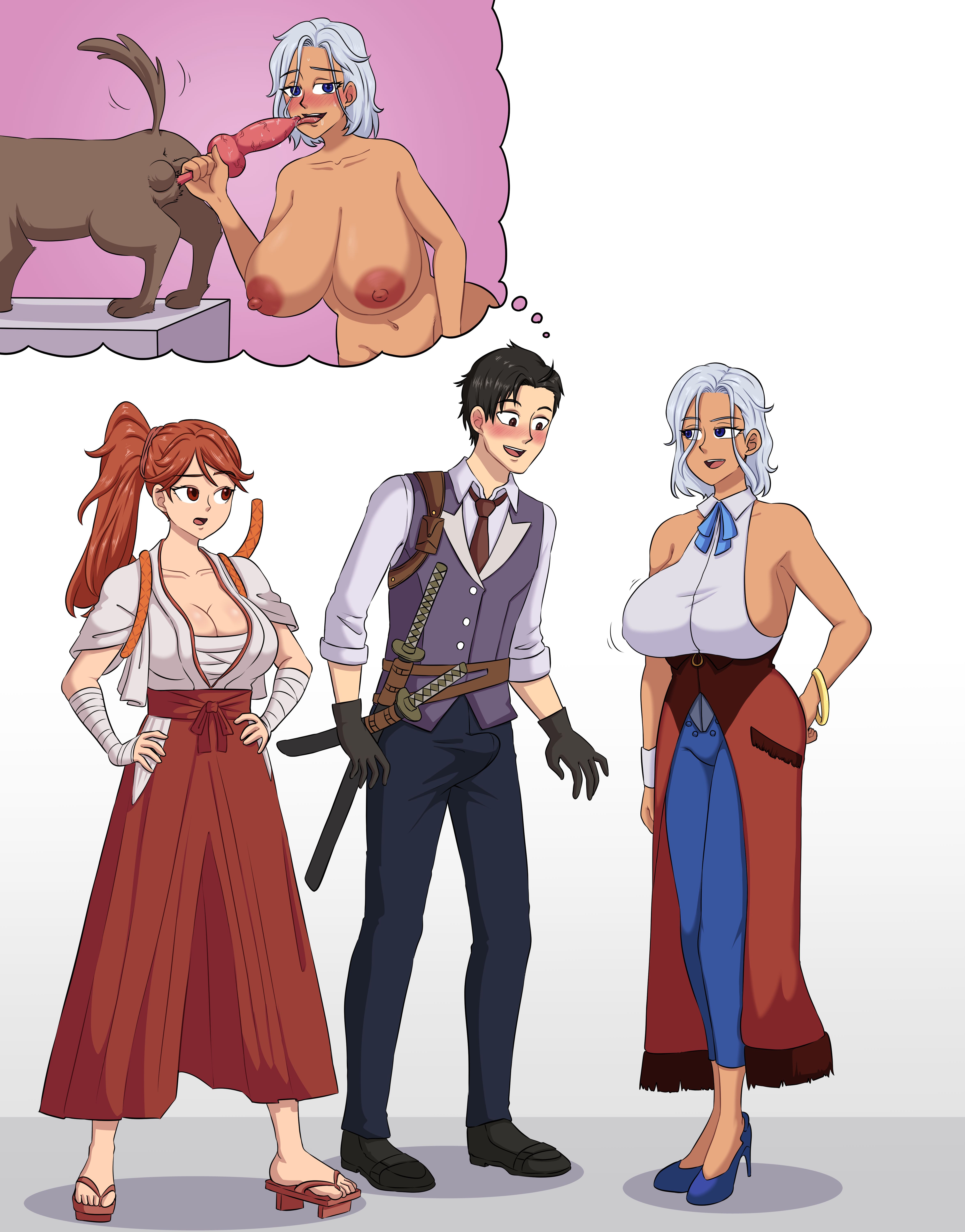 Anastasia_Palma, Fufan, Hatsuho_Shinonome, Sakura_Wars, Sakura_Wars_(2020)