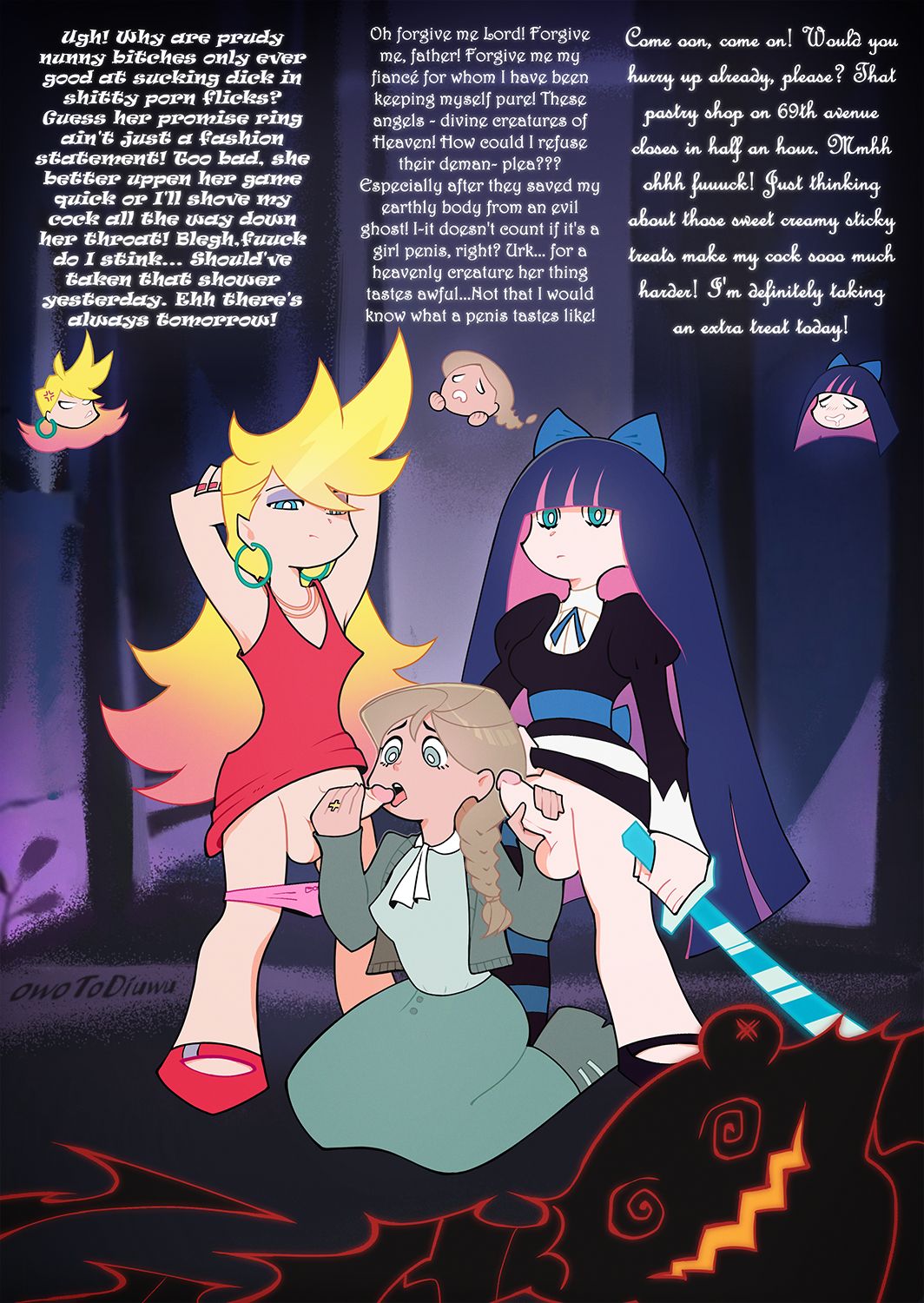 OwOToDiUwU, Panty, Panty_and_Stocking_with_Garterbelt, Stocking