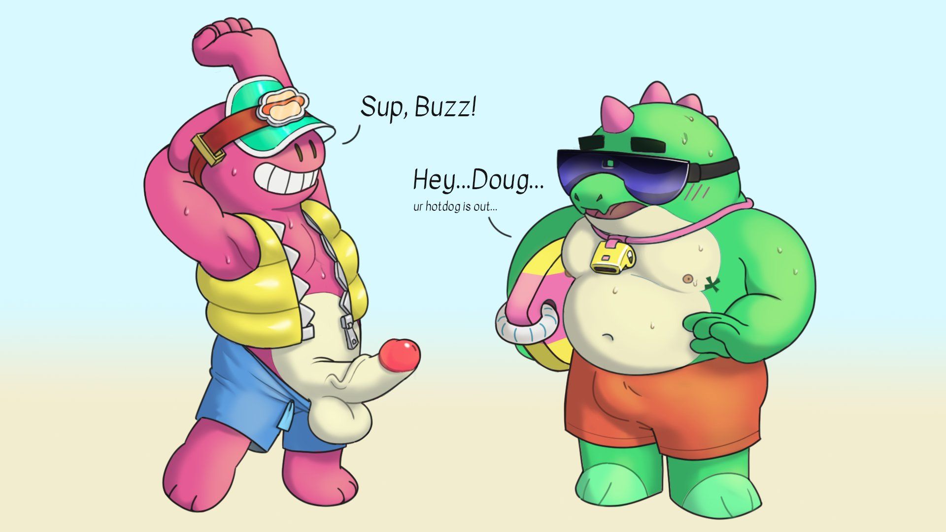Brawl_Stars, Buzz, Doug, donkey_henry