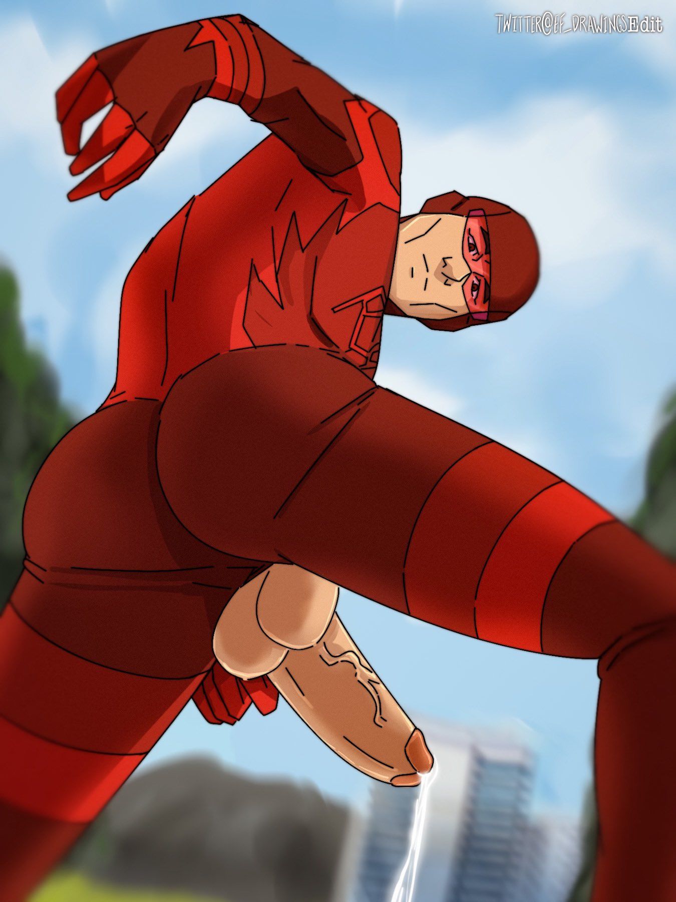 Ef_Drawings, Invincible, Red_Rush