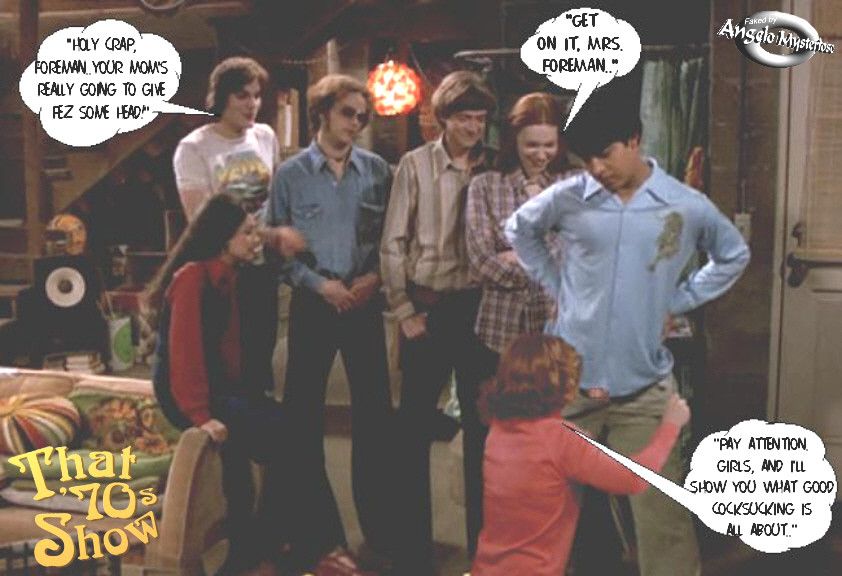 Angelo_Mysterioso, Ashton_Kutcher, Danny_Masterson, Debra_Jo_Rupp, Donna_Pinciotti