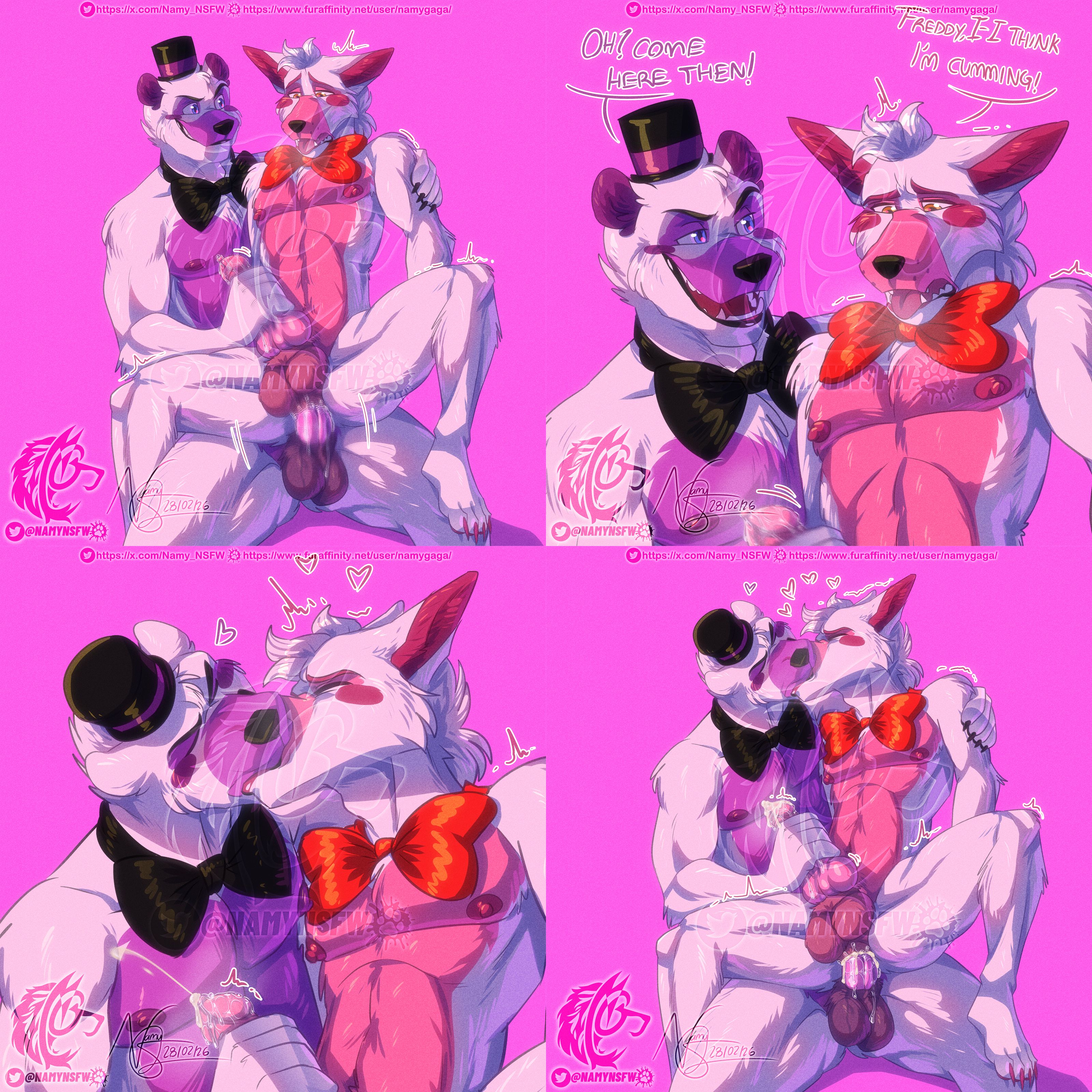 Five_Nights_at_Freddy's, Five_Nights_at_Freddy's:_Sister_Location, Funtime_Foxy, Funtime_Freddy, NamyGaga