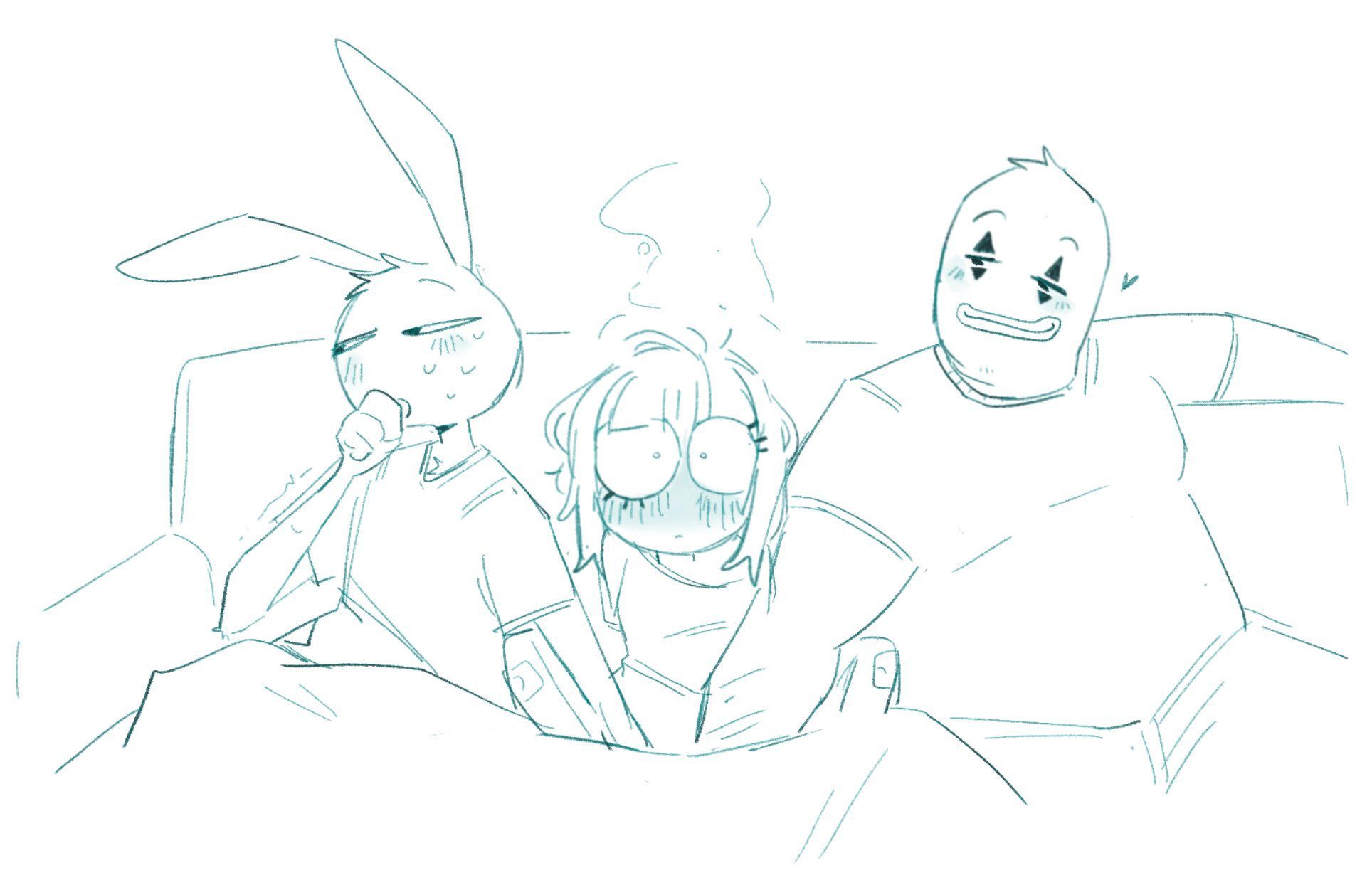 FreakyLune, Jax, Kaufmo, Pomni, The_Amazing_Digital_Circus