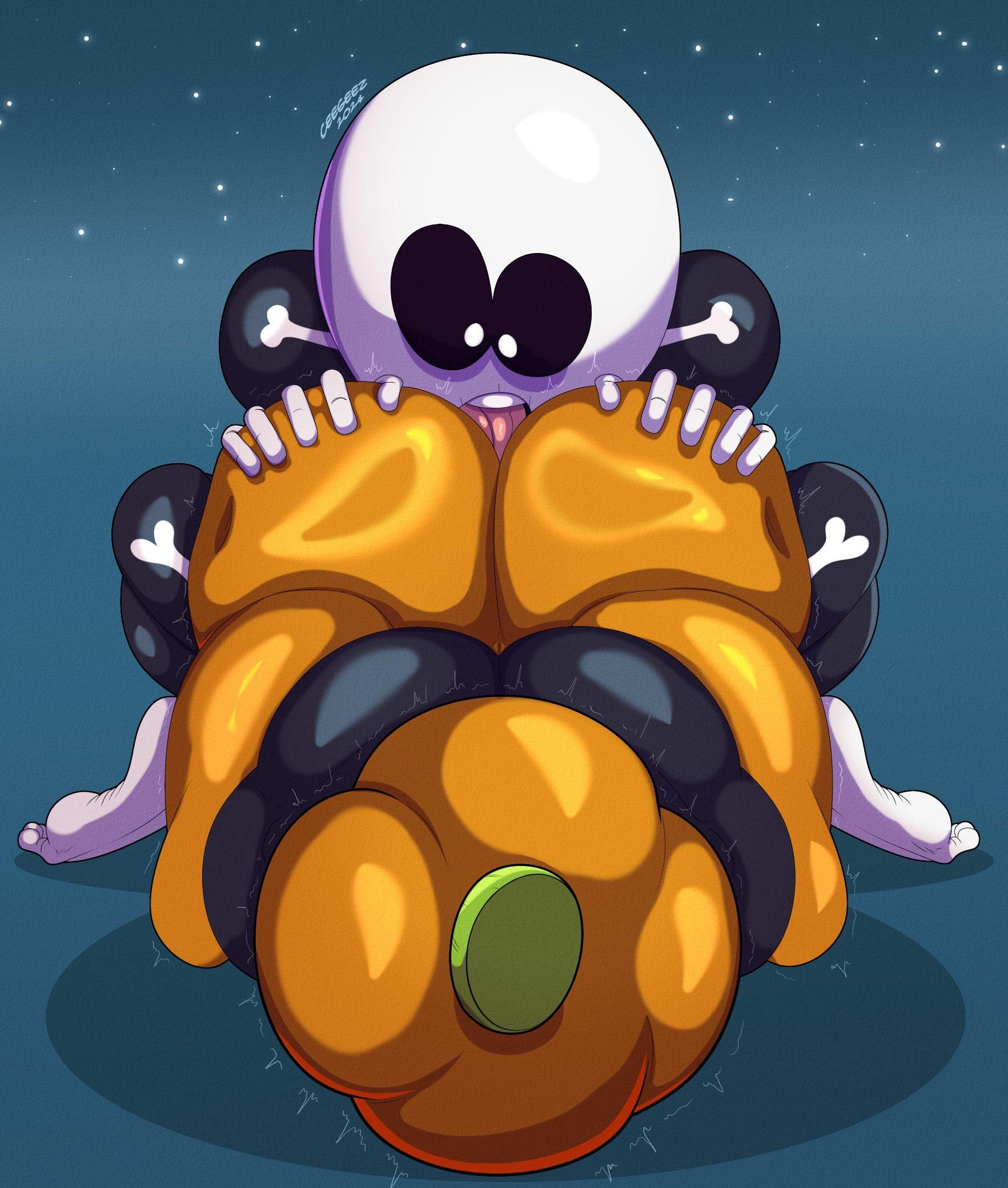 CeeGee, Pump, Skid, Spooky_Month, Sr_Pelo
