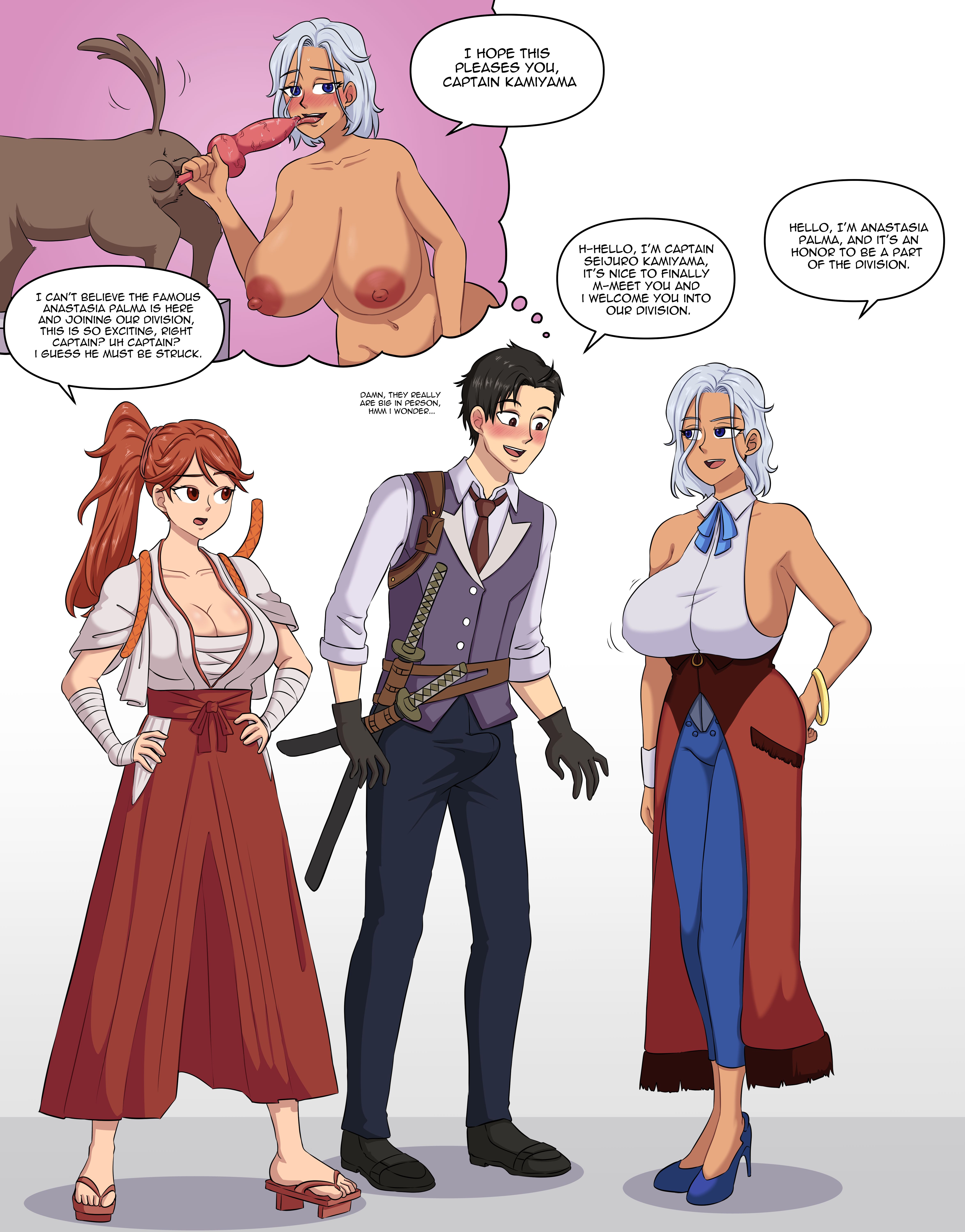Anastasia_Palma, Fufan, Hatsuho_Shinonome, Sakura_Wars, Sakura_Wars_(2020)