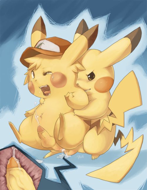 Ash_Ketchum, Ashchu, Pikachu, Porkyman