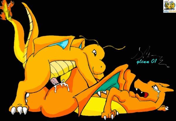 Charizard, Dragonite, Porkyman, Surfing_Charizard, lilglenndoggy