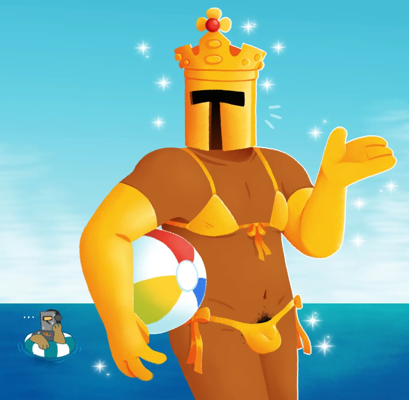 King_Knight, PoolsideDream, Shovel_Knight, Tinker_Knight