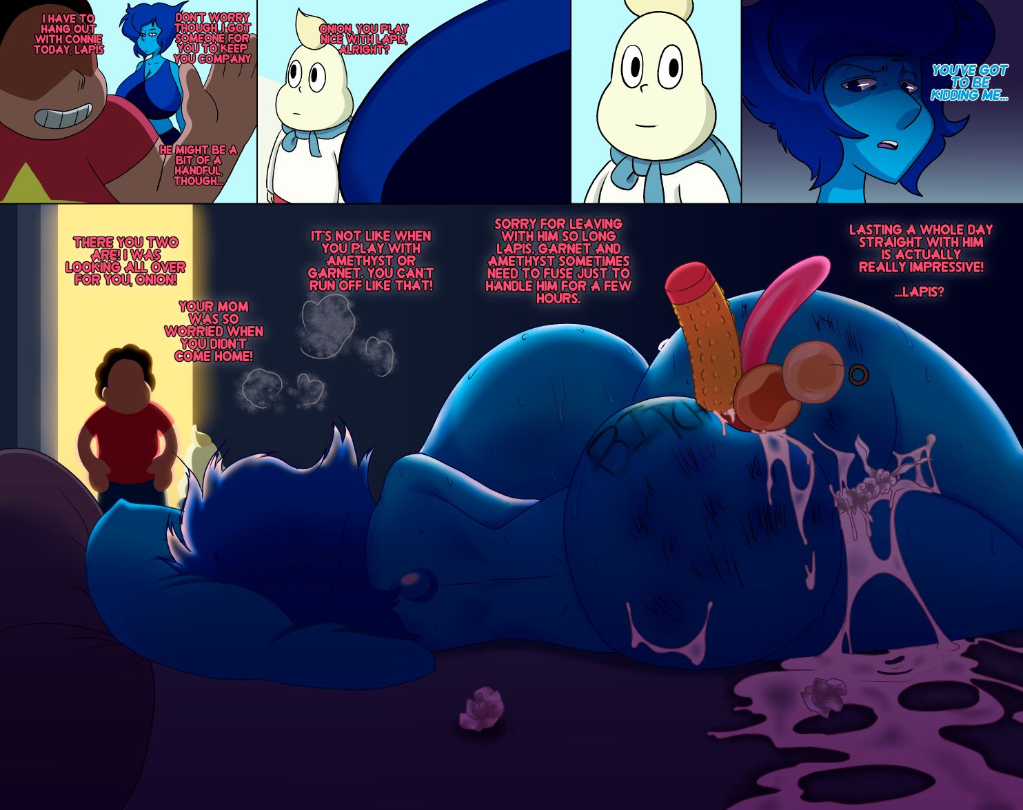 Bloxwhater, Lapis_Lazuli, Onion, Steven_Quartz_Universe, Steven_Universe
