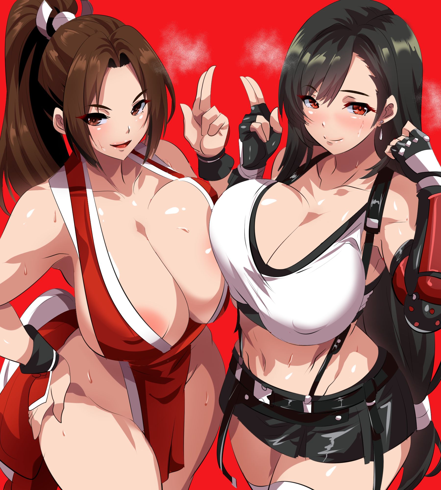 Fatal_Fury, Final_Fantasy_(series), Final_Fantasy_VII, Magukappu, Mai_Shiranui