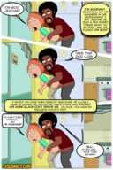 Family_Guy, Jerome_Washington, Lois_Griffin, Sfan, animated